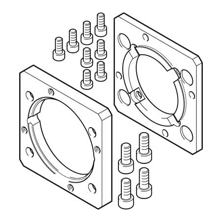 Festo Motor Flange EAMF-A-80A-80G EAMF-A-80A-80G